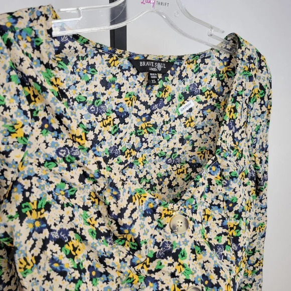 𝅺Brave Soul Button  Front Top - Picture 3 of 6